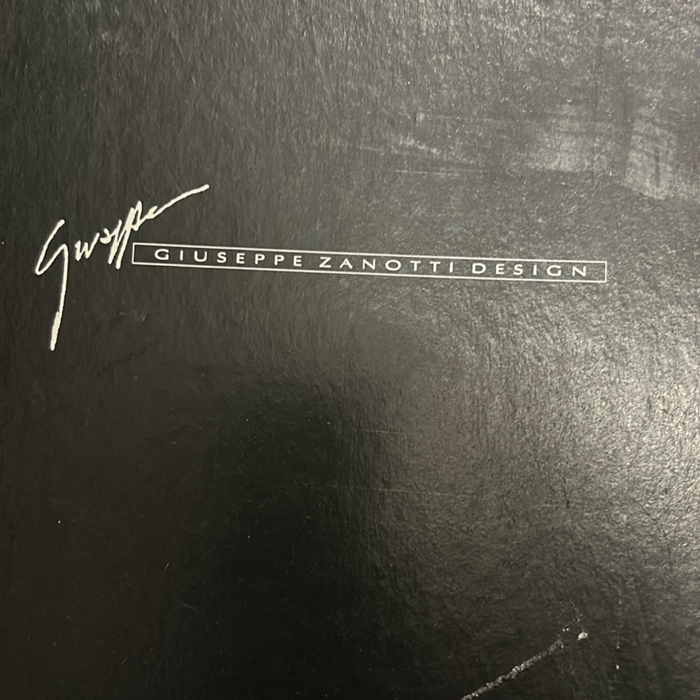 Black heels Giuseppe zanotti never worn